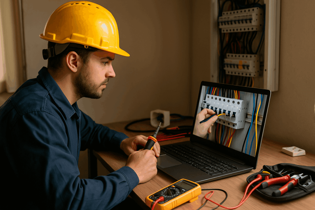 Curso de electricista gratuito online para empezar hoy mismo