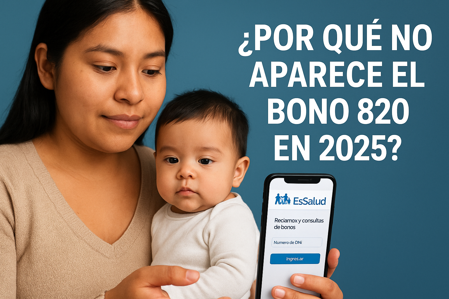 ¿Por Qué No Aparece el Bono 820 en 2025? Guía Completa para Reclamar