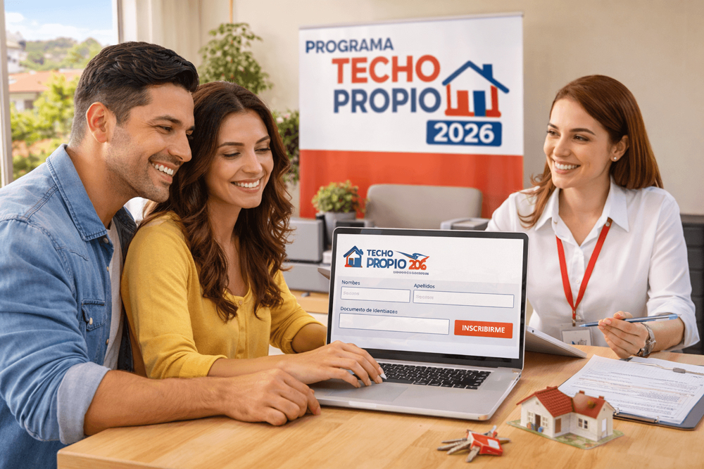 Guía Paso a Paso: Inscríbete hoy al Programa Techo Propio 2026 y asegura tu vivienda