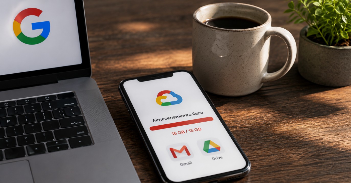 Cuenta de Google llena: libera espacio en Gmail y Drive