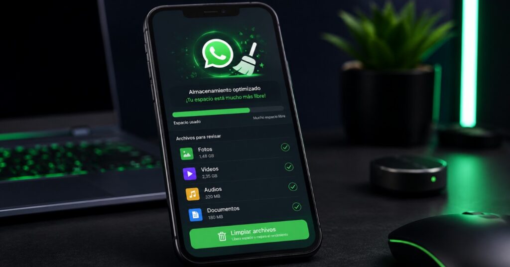 Liberar espacio en WhatsApp: guía rápida para limpiar tu móvil