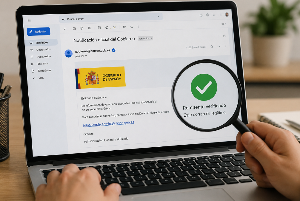 Cómo saber si un correo del gobierno es legítimo