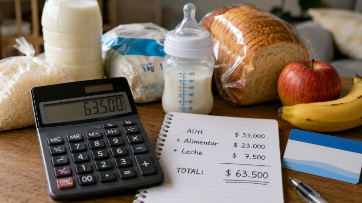 ¿Cuánto puedo cobrar con Prestación Alimentar, AUH y Complemento Leche?