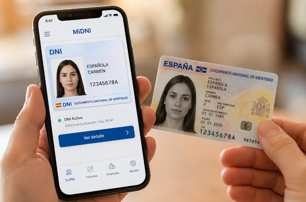 DNI Digital en España: cómo llevar el DNI en el móvil con MiDNI